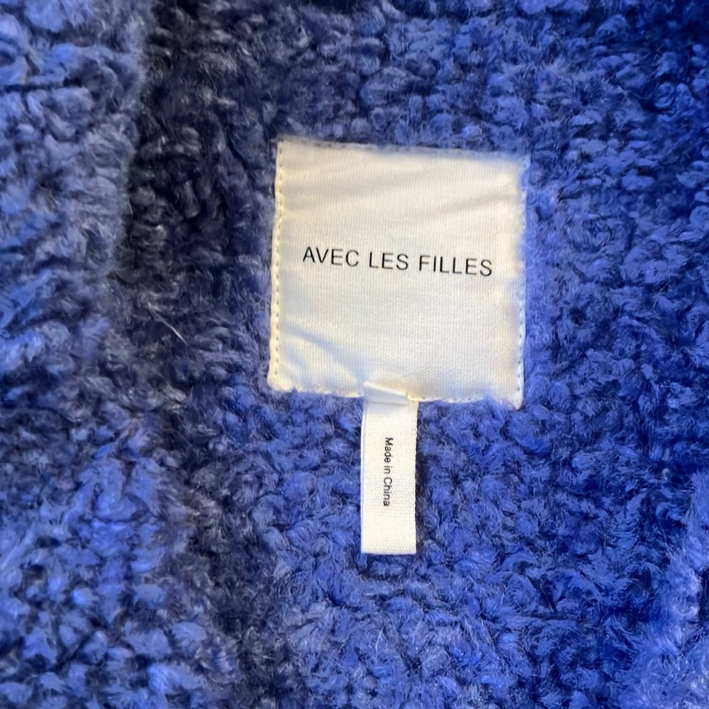 Avec Les Files faux suede jacket - Picture 3 of 8